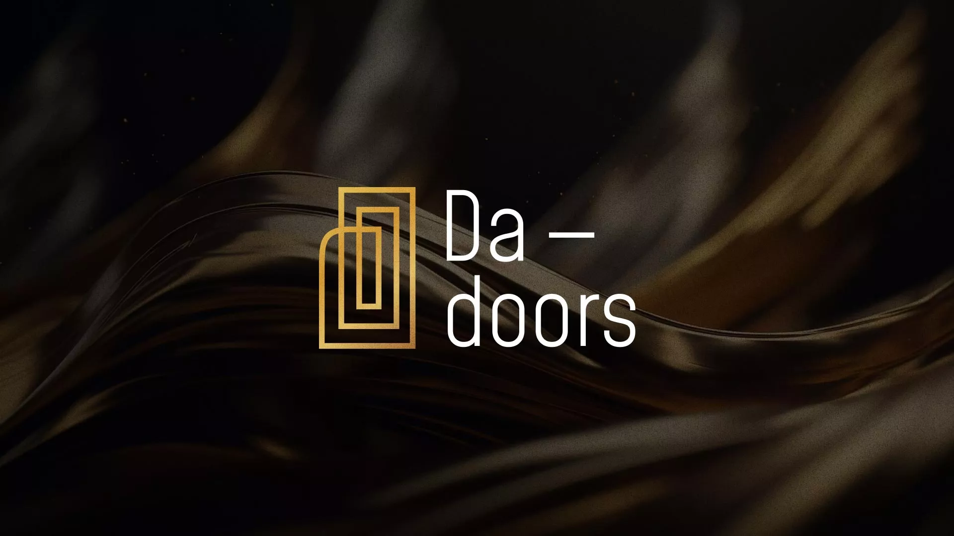 Разработка логотипа для компании «DA-DOORS» в Александровске-Сахалинском